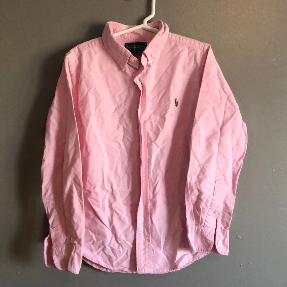 Ralph Lauren kids polo shirt pink